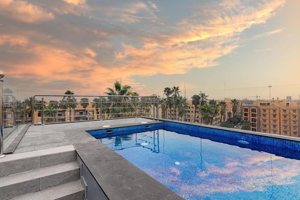 Appartement Cosy Au Coeur De Marrakech Avec Piscine Marrakesz Zewnętrze zdjęcie